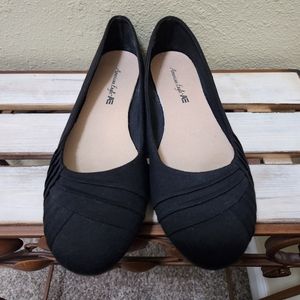 American Eagle Bree Black Flats